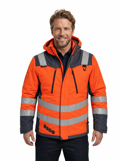 Parka Peregrin Orbital Hombre High Vis – Impermeable Térmica