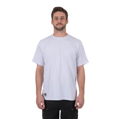 Polera Boletus Loyo detalle del estampado discharge