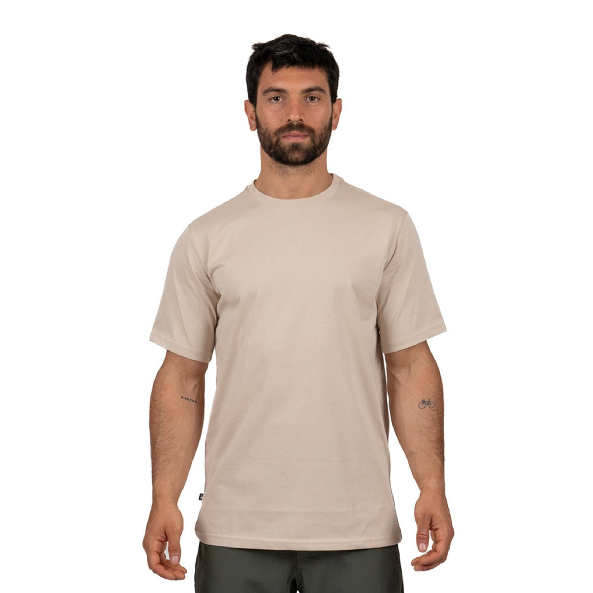 Polera Nepal detalle del estampado al agua