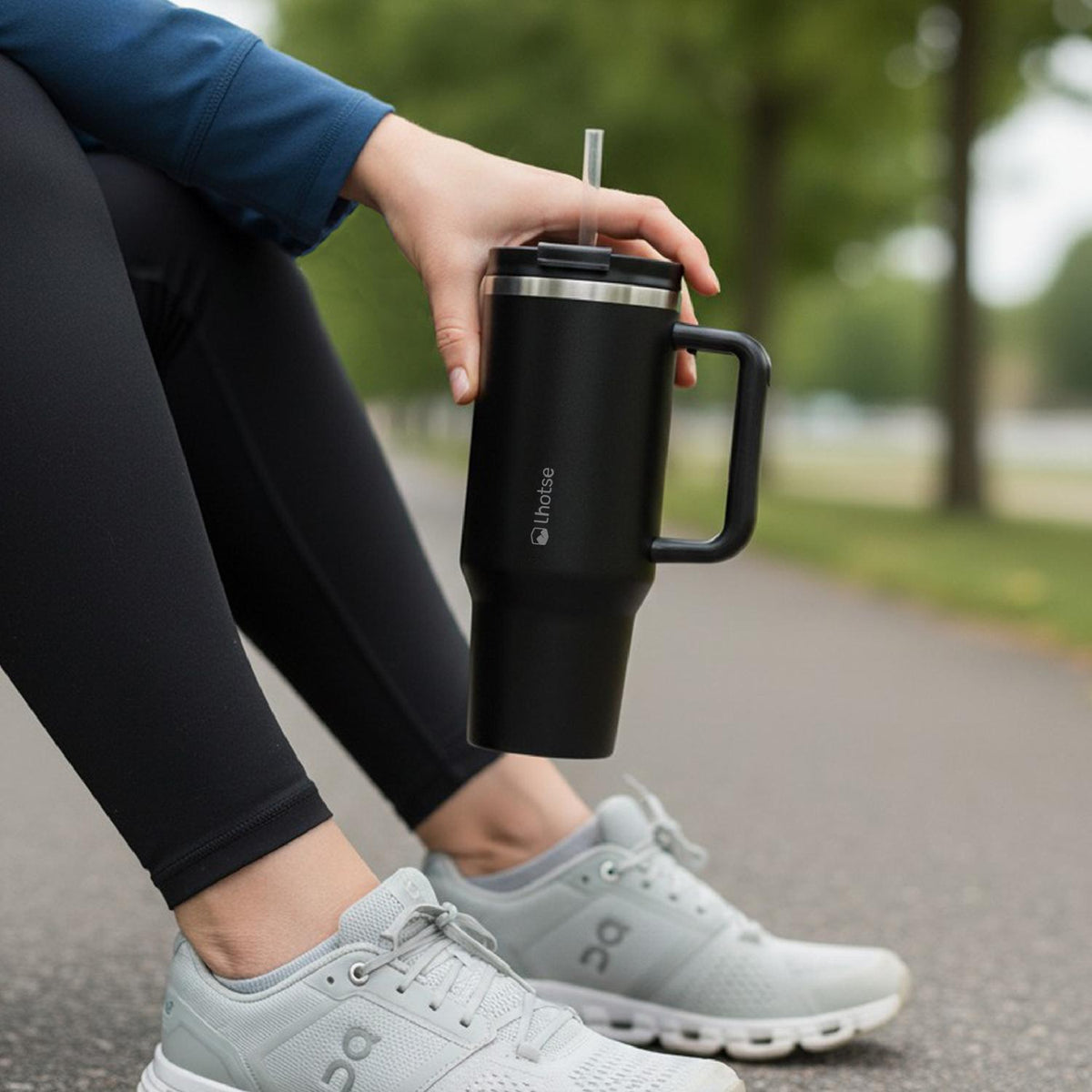 Vaso térmico Tumbler 1180 ml de acero inoxidable con tapa, Lhotse