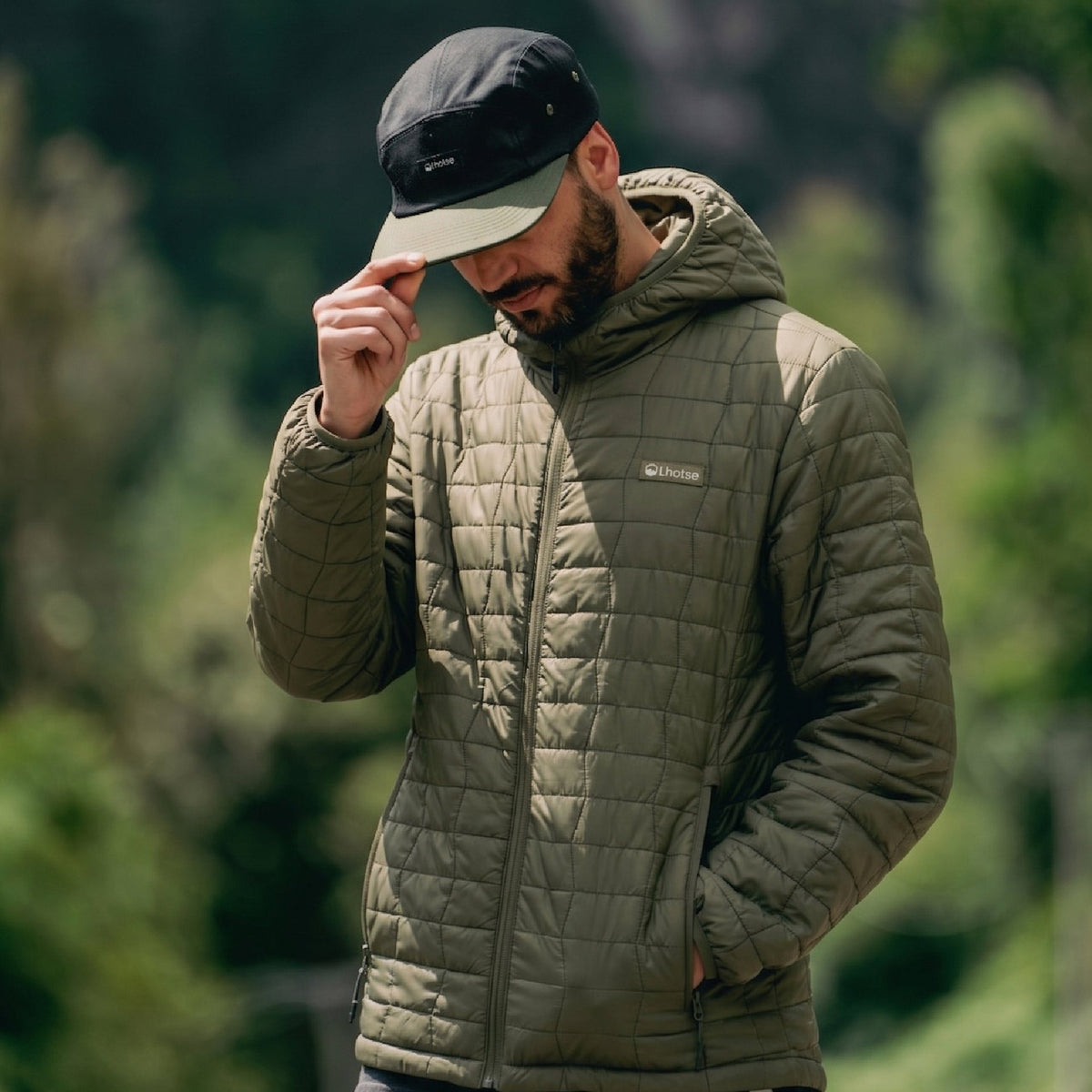 Chaqueta parka hombre Nuptse ligera y compresible, Lhotse