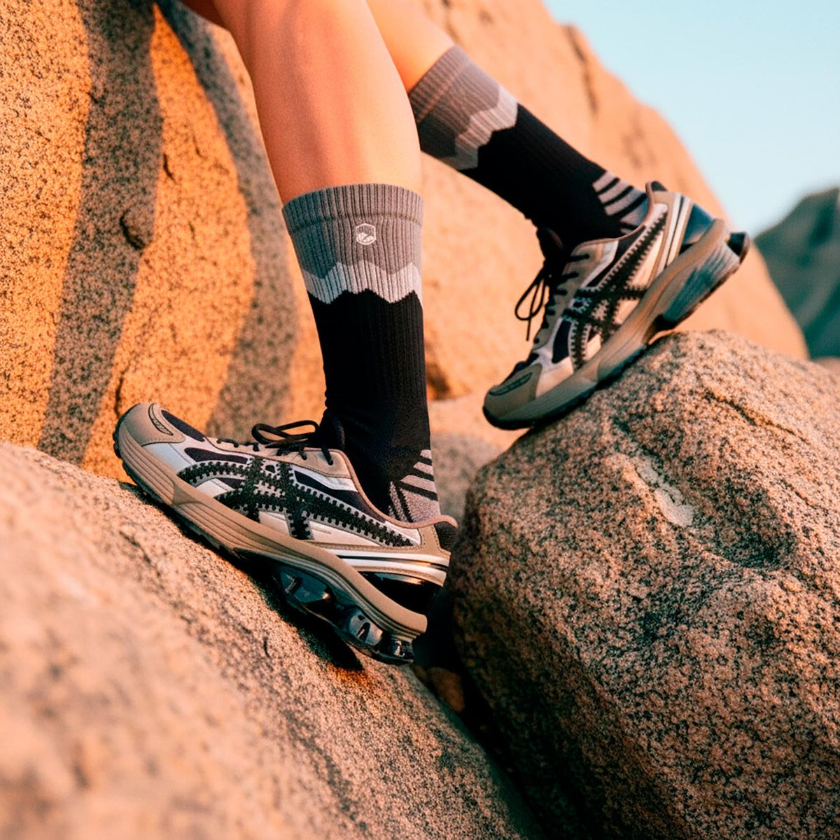 Calcetines deportivos de corte largo para trekking Andor, Lhotse