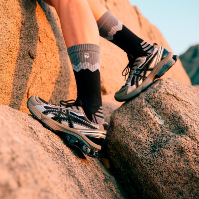 Calcetines deportivos de corte largo para trekking Andor, Lhotse