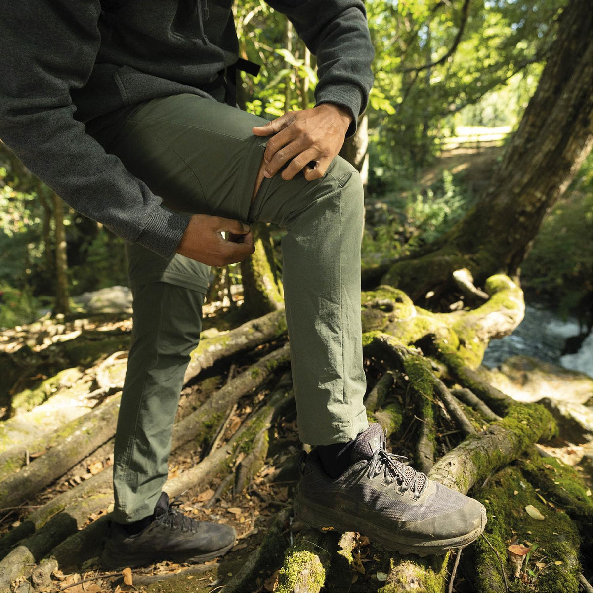 Pantalón de trekking hombre desmontable 2 en 1 Lukla, Lhotse