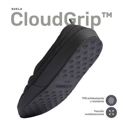 Pantuflas Nimbus en los cinco colores disponibles