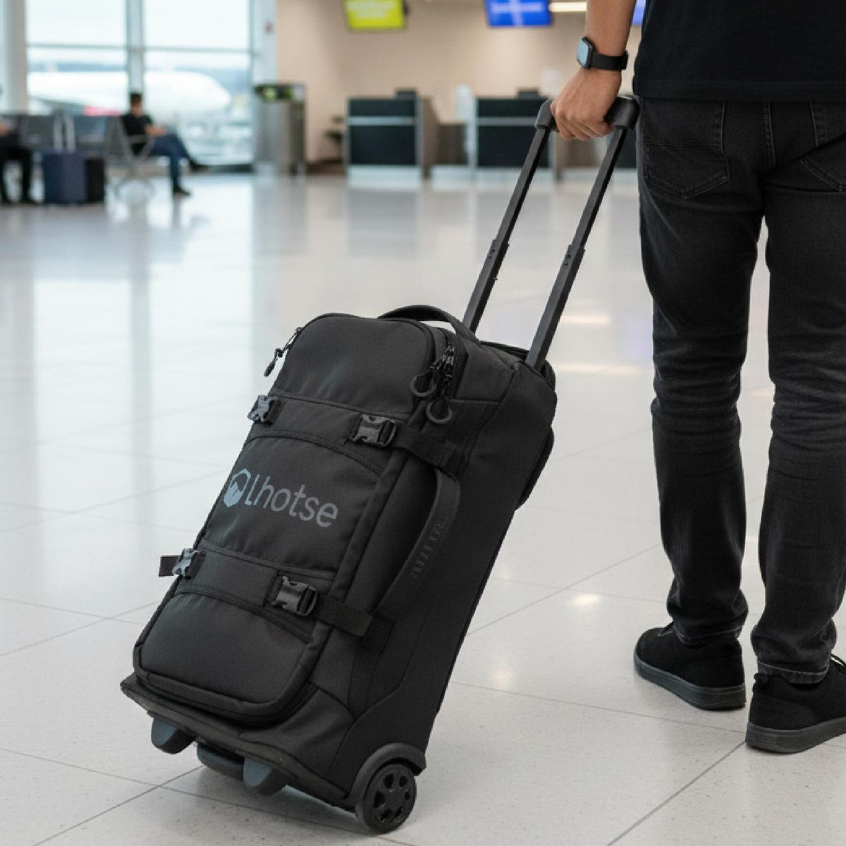Bolso maleta con ruedas Trolley Expedition Duffel 30 litros, Lhotse
