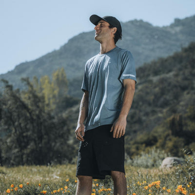 Polera hombre deportiva manga corta Boyak DryCool con UV50+, Lhotse