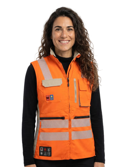 Chaleco Geólogo Ignífugo Mujer Activex®