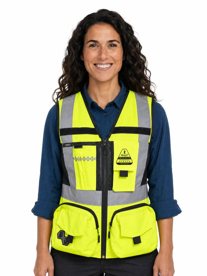 Chaleco Geólogo N1 Phoenix Peregrin Mujer – High Vis Premium