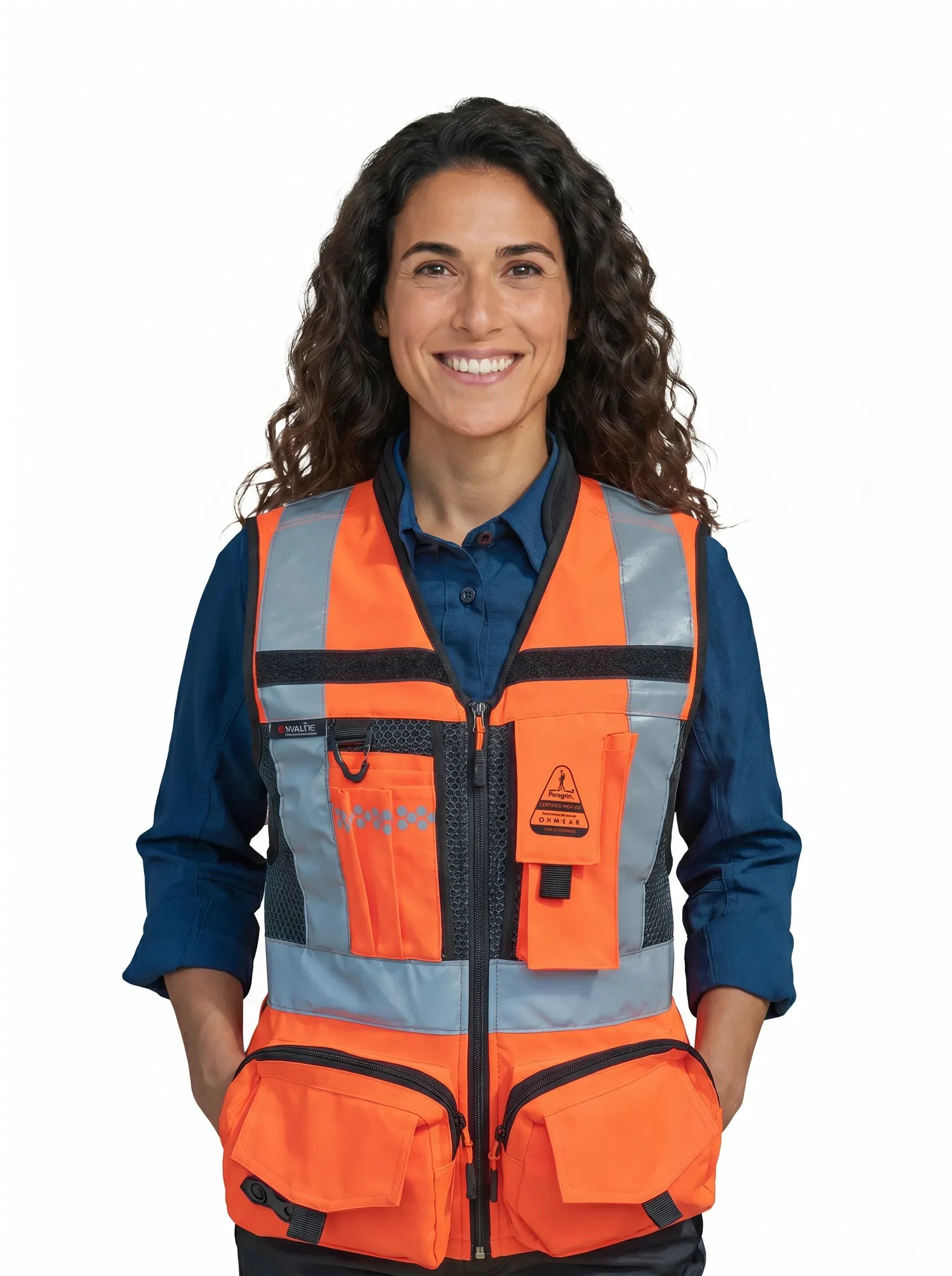 Chaleco Geólogo N1 Phoenix Peregrin Mujer – High Vis Premium