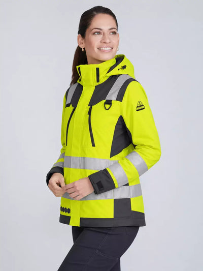 Parka Peregrin Orbital Mujer High Vis – Impermeable Térmica