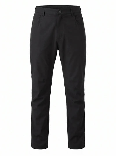Pantalón Antiácido Hombre Oxwear Zuri – 2 - Way Stretch Secado Rápido Negro y Verde Oscuro Chile - Anditek