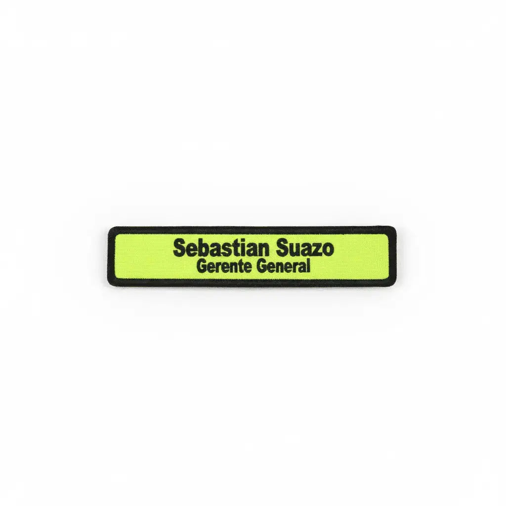 Parche de Identificación Anditek con Texto - Anditek