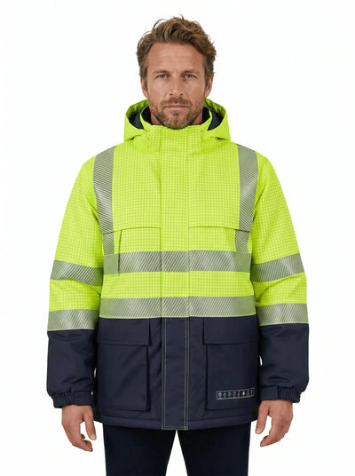 Parka Ignífuga Térmica Impermeable Korvo KFR700 – Certificada NFPA para Industria Chile - Anditek
