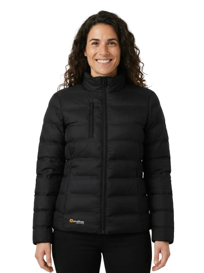 Parka Mujer Anditek® Fill Power – 3 Bolsillos con Cierre para Invierno - Anditek