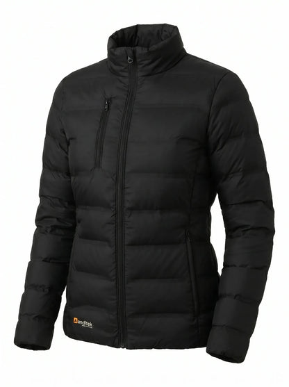 Parka Mujer Anditek® Fill Power – 3 Bolsillos con Cierre para Invierno - Anditek