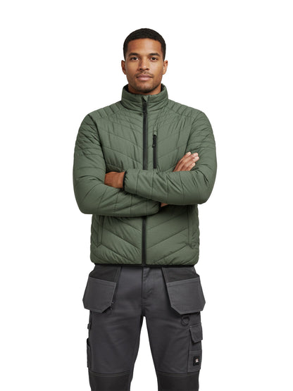 Parka Reversible Thinsulate Hombre negro/verde Z - 3000 - Anditek