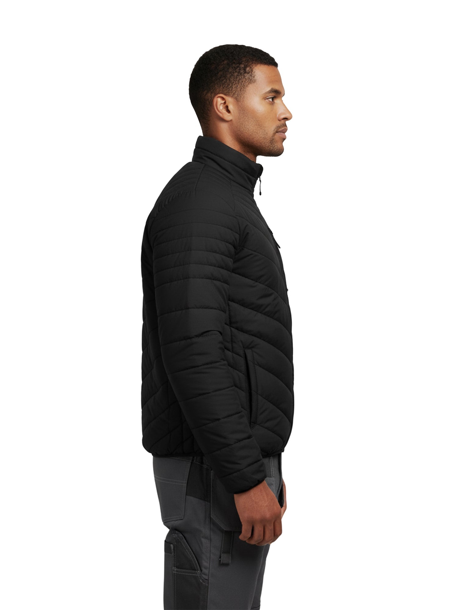 Parka Reversible Thinsulate Hombre negro/verde Z - 3000 - Anditek