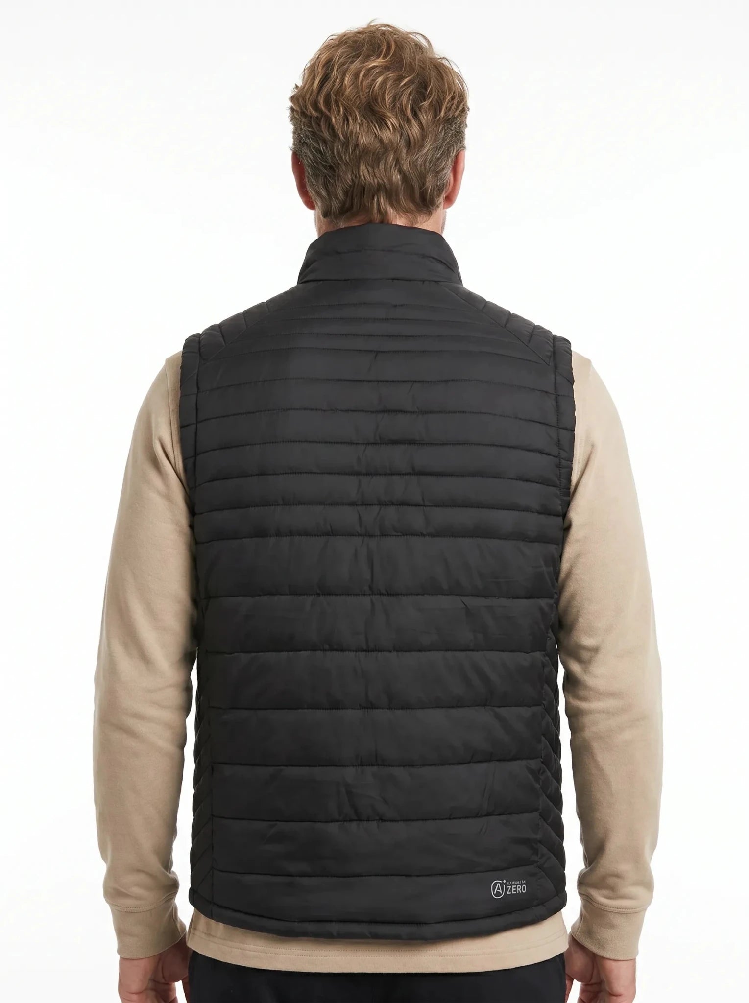 Parka Sin Manga Reversible Thinsulate Hombre Negro/Verde Z - 2000 Absolute Zero - Anditek