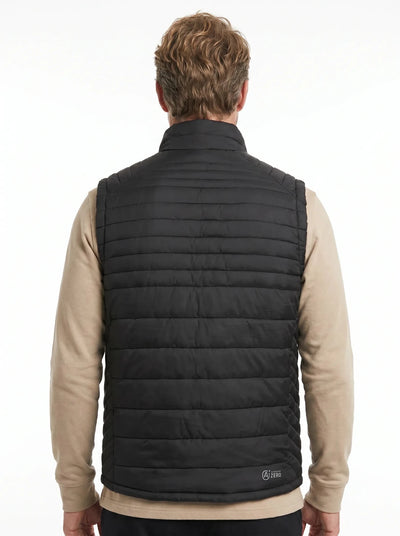 Parka Sin Manga Reversible Thinsulate Hombre Negro/Verde Z - 2000 Absolute Zero - Anditek