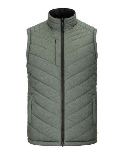 Parka Sin Manga Reversible Thinsulate Hombre Negro/Verde Z - 2000 Absolute Zero - Anditek