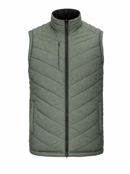 Parka Sin Manga Reversible Thinsulate Hombre Negro/Verde Z - 2000 Absolute Zero - Anditek