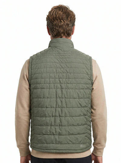 Parka Sin Manga Reversible Thinsulate Hombre Negro/Verde Z - 2000 Absolute Zero - Anditek