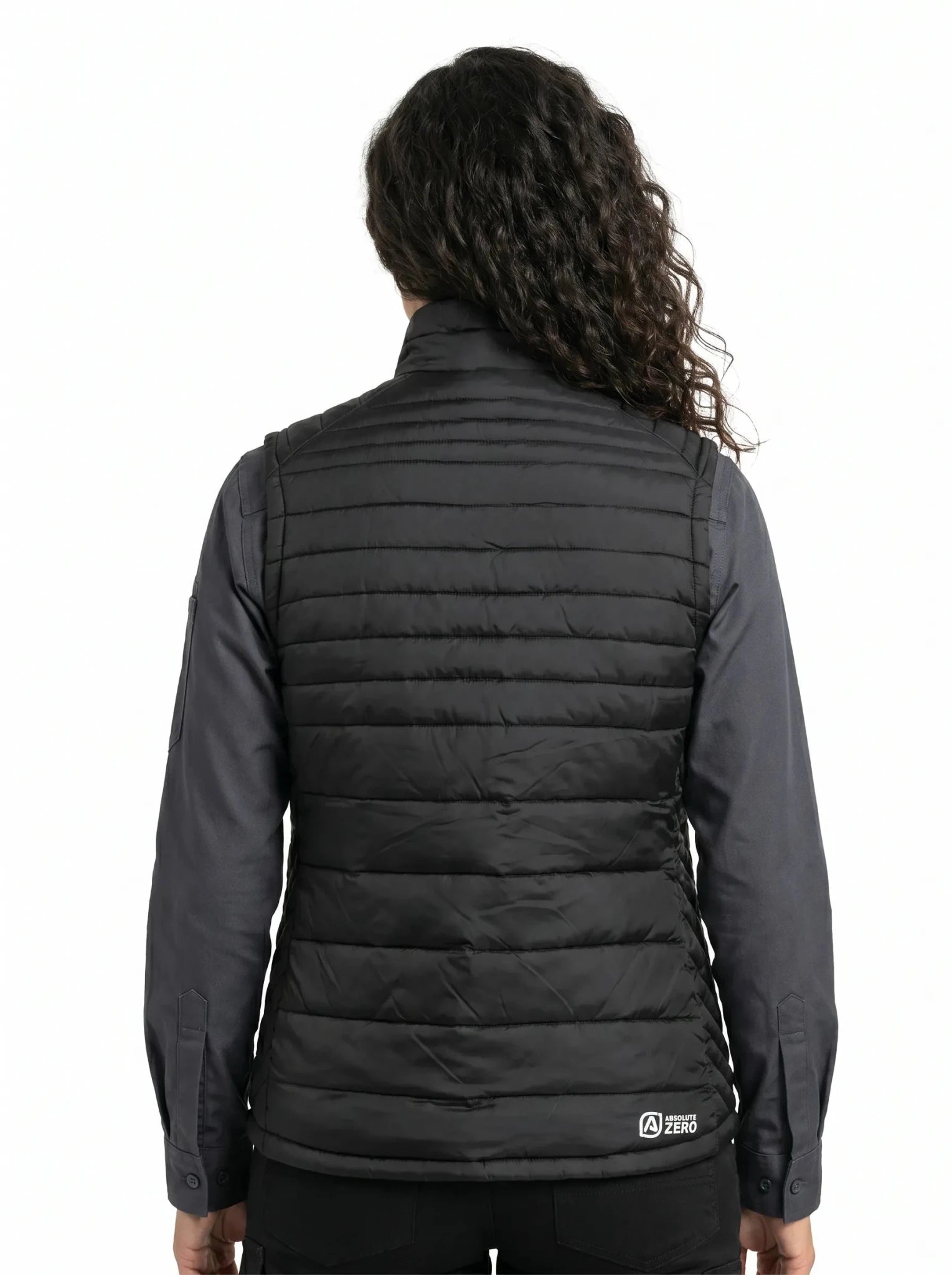 Parka Sin Manga Reversible Thinsulate Mujer Negro/Malva Z - 2100 Absolute Zero - Anditek