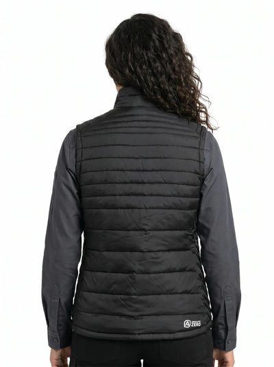 Parka Sin Manga Reversible Thinsulate Mujer Negro/Malva Z - 2100 Absolute Zero - Anditek