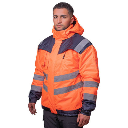 Parka Térmica Activex Arctic Alta Visibilidad Certificada - Anditek