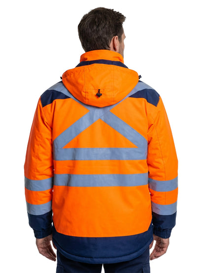 Parka Térmica Activex Arctic Alta Visibilidad Certificada - Anditek