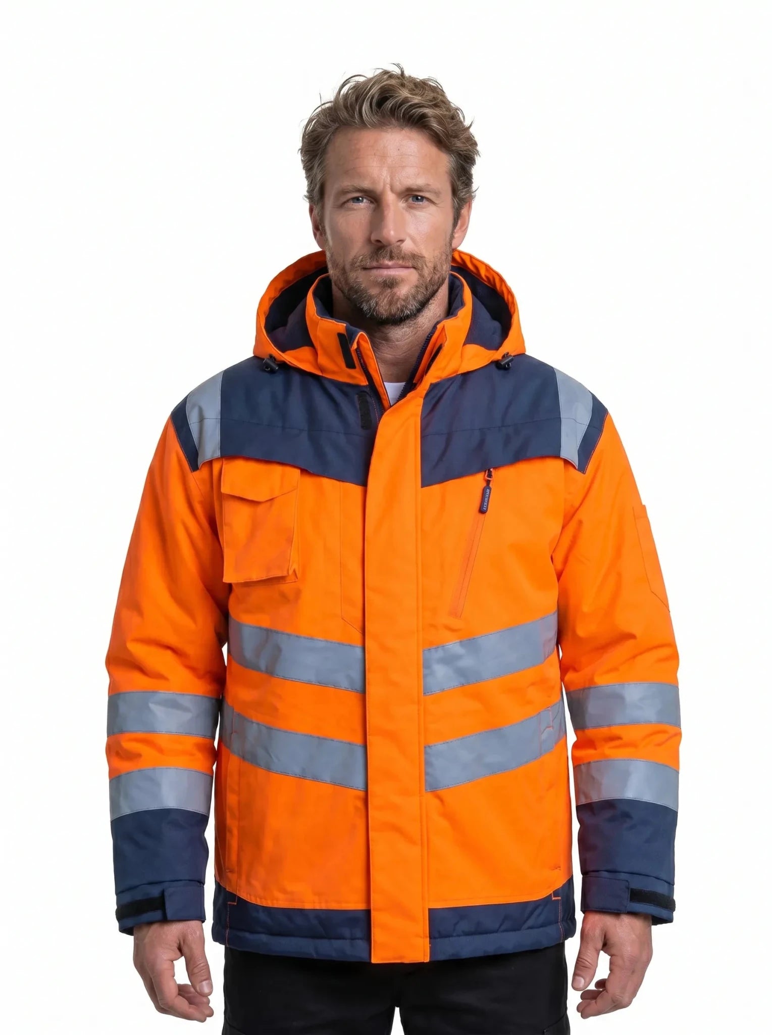 Parka Térmica Activex Arctic Alta Visibilidad Clase 3 – Certificada EN ISO 20471 Chile - Anditek