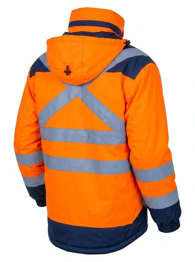 Parka Térmica Activex Arctic Alta Visibilidad Clase 3 – Certificada EN ISO 20471 Chile - Anditek