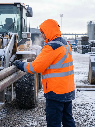 Parka Térmica Activex Arctic Alta Visibilidad Clase 3 – Certificada EN ISO 20471 Chile - Anditek