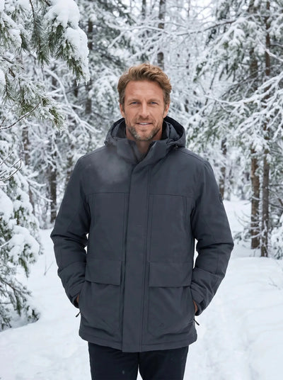 Parka Térmica Técnica Hombre Oxwear Titan – Impermeable y Antiácida para Faenas y Outdoor Chile - Anditek