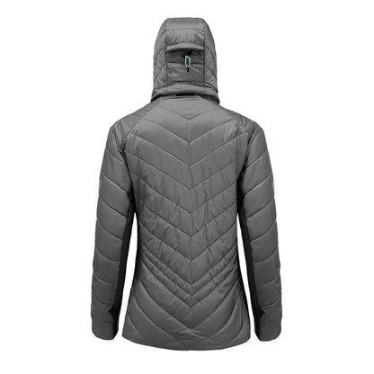 Parka Thinsulate Mujer Z - 9100 Gris/Negro – Ultraligera, Impermeable y Térmica - Anditek