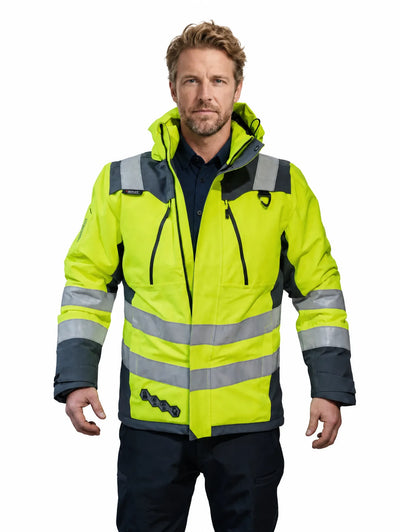 Parka Peregrin Orbital Hombre High Vis – Impermeable Térmica
