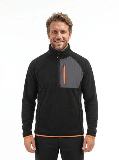 Polar Fleece Marlin Hombre Oxwear® – Thermafleece® +FLEX® Medio Cierre | Anditek Chile - Anditek