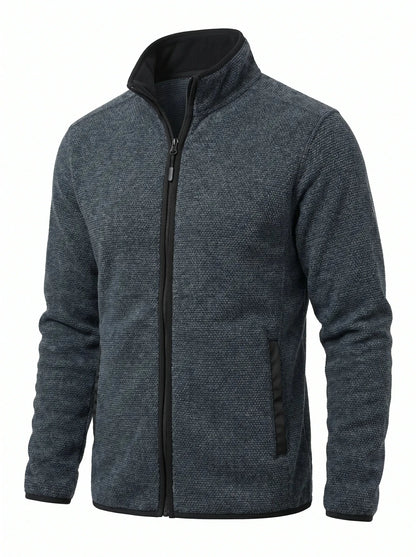 Polar Térmico Hombre Oxwear Thompson – Thermafleece® Full Zip Altracita y Azul Navy Chile - Anditek