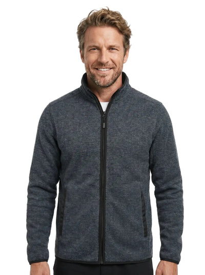 Polar Térmico Hombre Oxwear Thompson – Thermafleece® Full Zip Altracita y Azul Navy Chile - Anditek