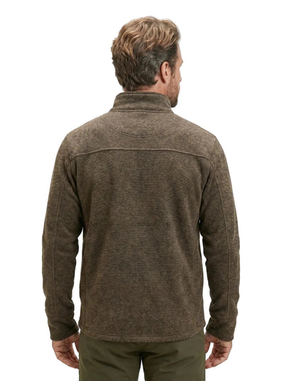 Polar Térmico Hombre Oxwear Thunder – Thermafleece® Texturado Full Zip Azul Café Gris Chile - Anditek