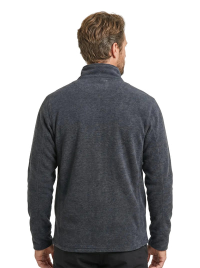 Polar Térmico Hombre Oxwear Thunder – Thermafleece® Texturado Full Zip Azul Café Gris Chile - Anditek
