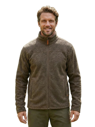 Polar Térmico Hombre Oxwear Thunder – Thermafleece® Texturado Full Zip Azul Café Gris Chile - Anditek