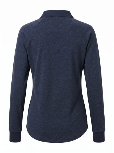 Polera Ignífuga Mujer Absolute Fire® Azul – Certificada NFPA 2112, NFPA 70E y EN 1149 - 5 para Minería e Industria - Anditek