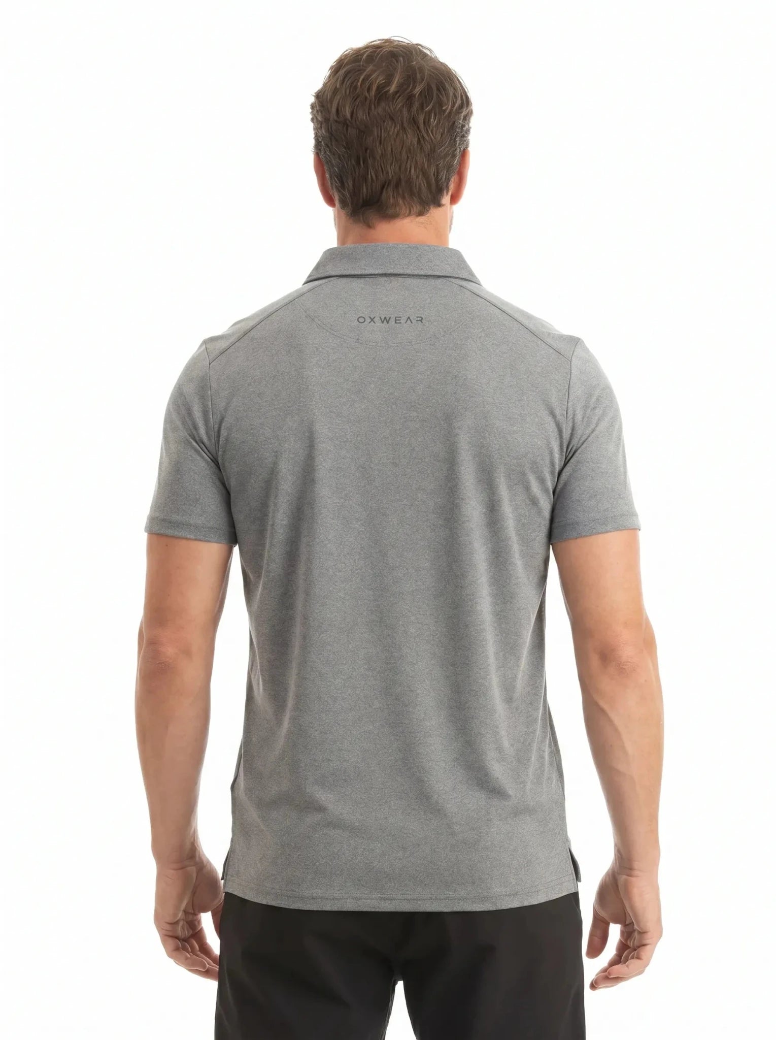 Polera Técnica Hombre Oxwear Orenburg – Melange UV - BLOCK® Quickdry® Trabilla Lentes Chile - Anditek