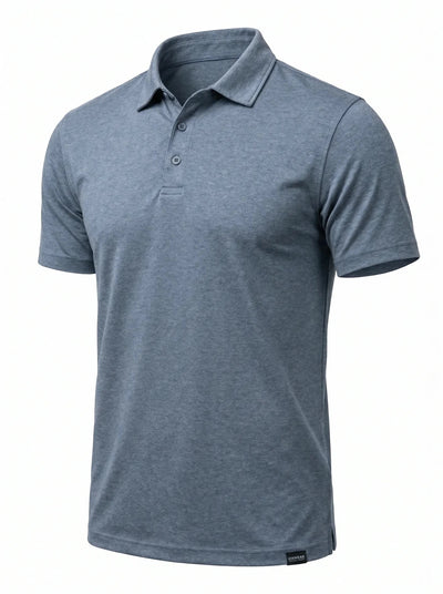 Polera Técnica Hombre Oxwear Orenburg – Melange UV - BLOCK® Quickdry® Trabilla Lentes Chile - Anditek