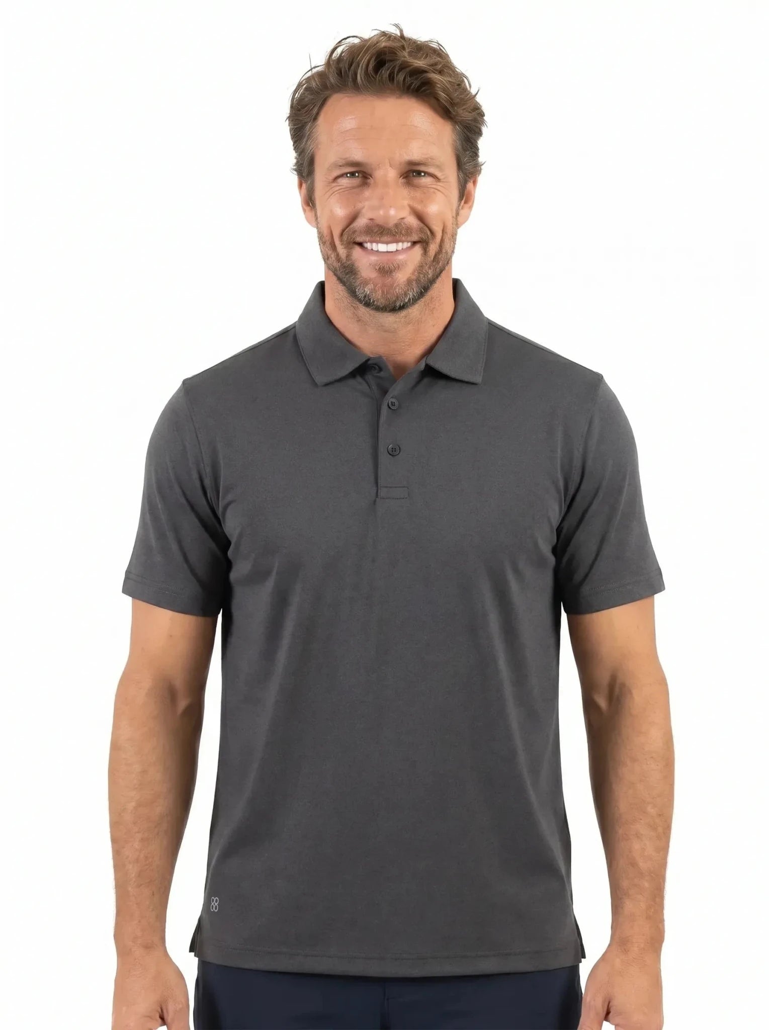 Polera Técnica Hombre Oxwear Orenburg – Melange UV - BLOCK® Quickdry® Trabilla Lentes Chile - Anditek
