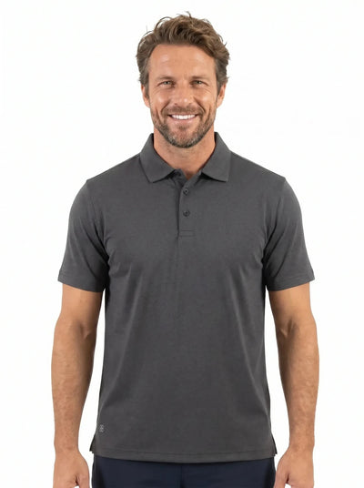 Polera Técnica Hombre Oxwear Orenburg – Melange UV - BLOCK® Quickdry® Trabilla Lentes Chile - Anditek