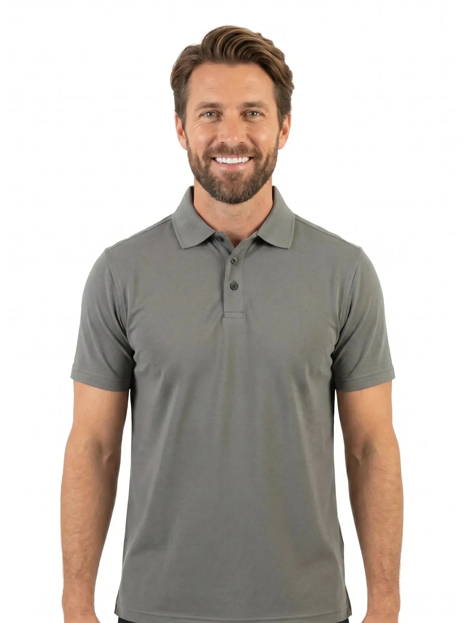 Polera Técnica Hombre Oxwear Orenburg – Melange UV - BLOCK® Quickdry® Trabilla Lentes Chile - Anditek