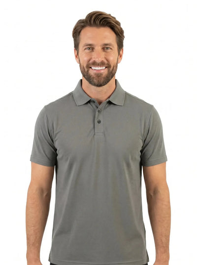Polera Técnica Hombre Oxwear Orenburg – Melange UV - BLOCK® Quickdry® Trabilla Lentes Chile - Anditek